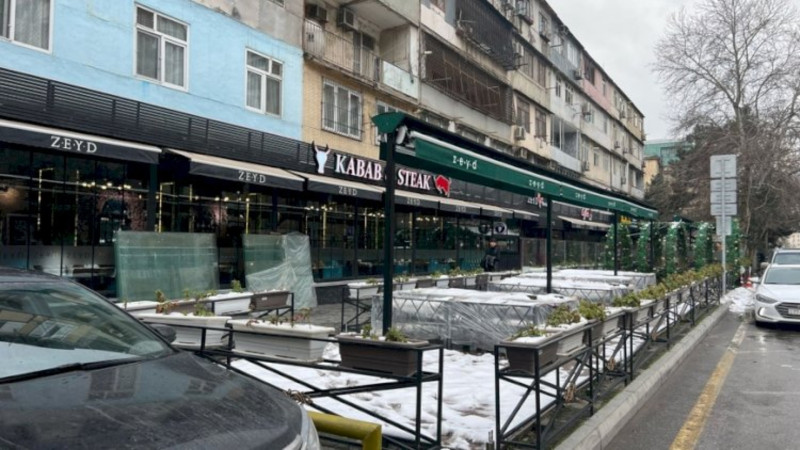 Nərimanovda səki restorana satılıb? - FOTO 