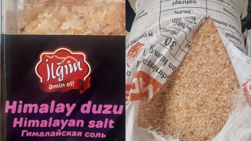 İrandan gətirilən çəhrayı duz “İlğım Himalay duzu” adı ilə satılıb - FOTO