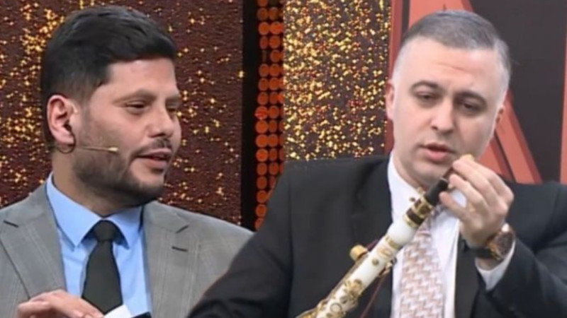 Aparıcı Zaurla klarnet ifaçısı Hüseynin efirdəki davası ssenari imiş - VİDEO 