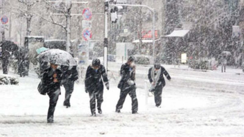 Sabah Bakıya yenə qar yağacaq - PROQNOZ 