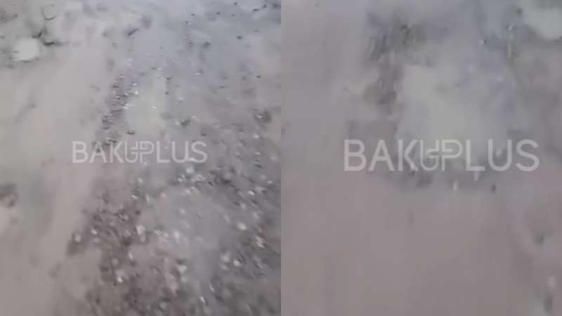 Bu qəsəbəyə sadəcə bir avtobus gəlir: “Millət bel-belə gedir, uşaqlar əzilir” – VİDEO