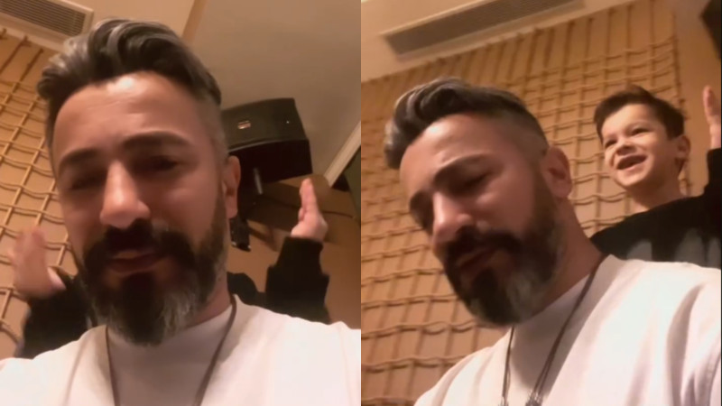 Aparıcı Şəhriyar oğlu ilə görüntülərini paylaşdı - VİDEO 