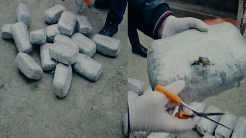 Bakıda keçirilən əməliyyatda 27 kq narkotik aşkarlanıb