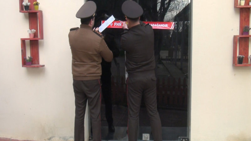 Bakıda restoranın fəaliyyəti dayandırılıb - VİDEO