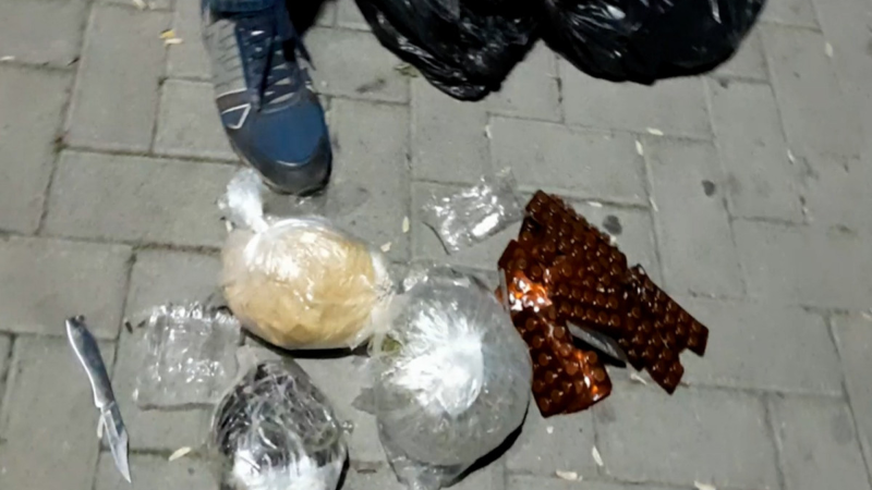 Bakıda narkoşəbəkə üzvü həbs edilib - FOTO/VİDEO
