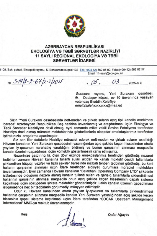 Yeni Suraxanını üfunət bürüyüb – FOTO/VİDEO   