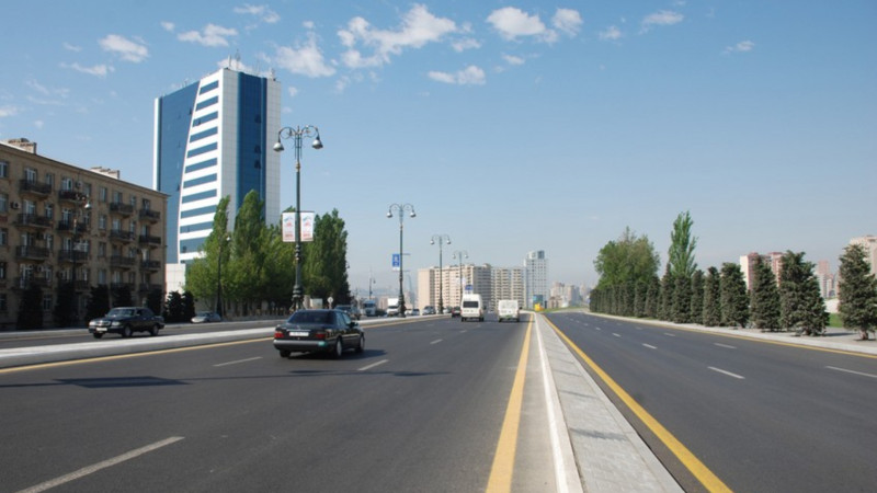 Mərkəzi prospektlərdən birində hərəkət məhdudlaşdırılacaq