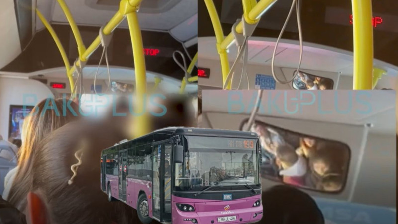 Sərnişinləri təhqir edən sürücü xətdən kənarlaşdırıldı - YENİLƏNİB + VİDEO