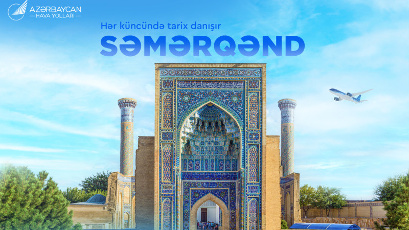 AZAL Səmərqəndə uçuşları bərpa edir