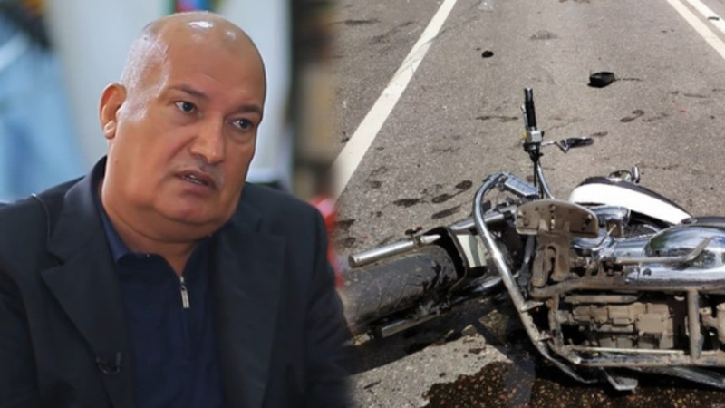 “Sərdar Cəlaloğlu qəza törətdi, 50 manat pul verib getdi” - Moped sürücüsü