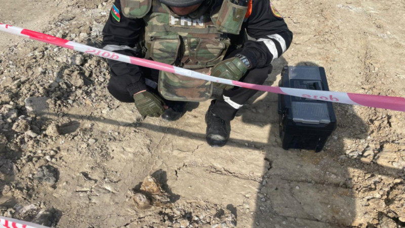 Bakıda hərbi sursat aşkar edilib