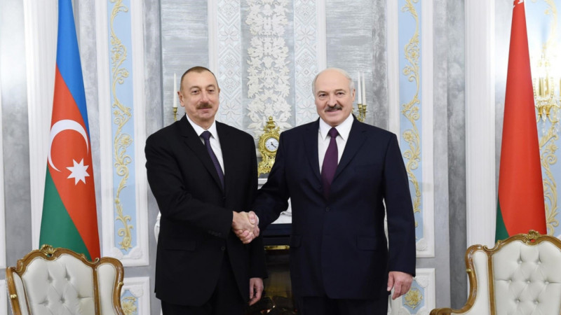 Lukaşenko Azərbaycan liderini təbrik edib