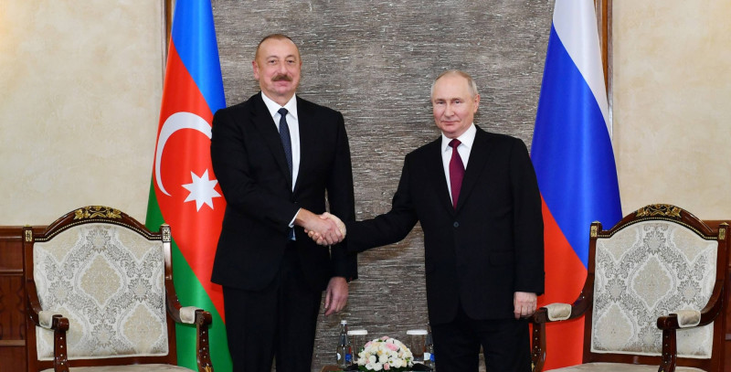 Rusiya Prezidenti Novruz bayramı münasibətilə İlham Əliyevi təbrik edib