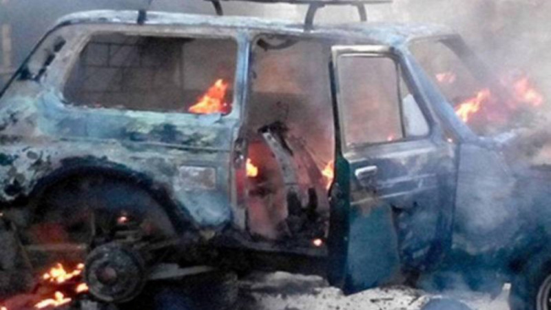 Bakıda “NİVA” yandı – ANBAAN VİDEO