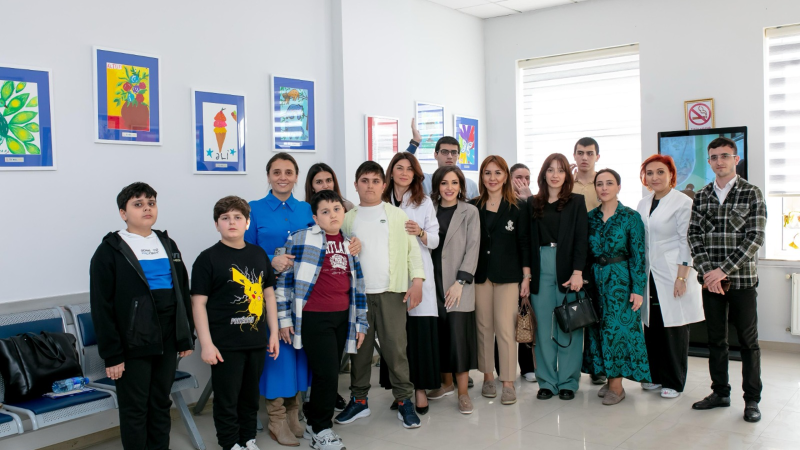  2 Aprel Ümumdünya Autizm Məlumatlandırma Günü ilə əlaqədar layihə həyata keçirilib