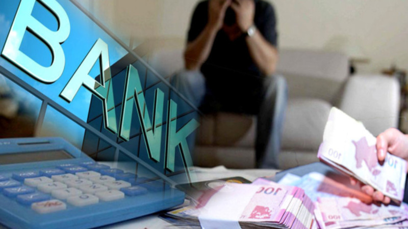 Bankdan götürdüyü krediti oğurladılar 