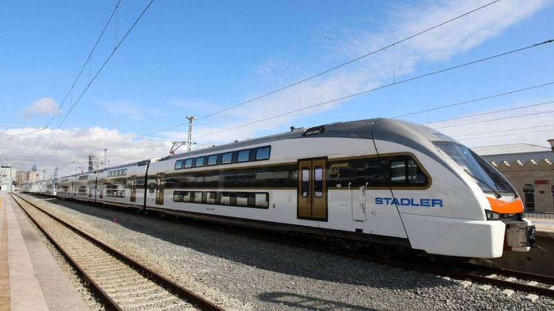 Azərbaycanda qatarlarda sürət həddi endirilib