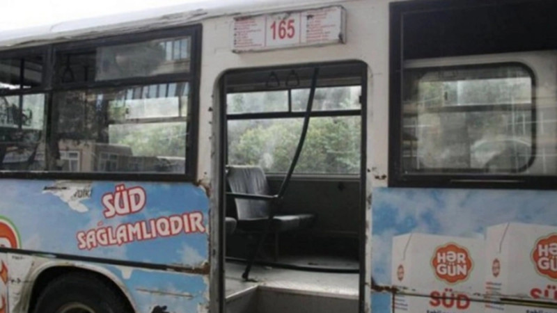 Bakıda qadın sərnişini döyən avtobus sürücüsü cəzalandırıldı