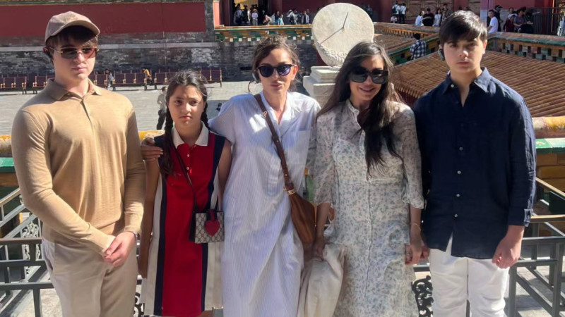 Leyla Əliyeva Pekindən paylaşım edib