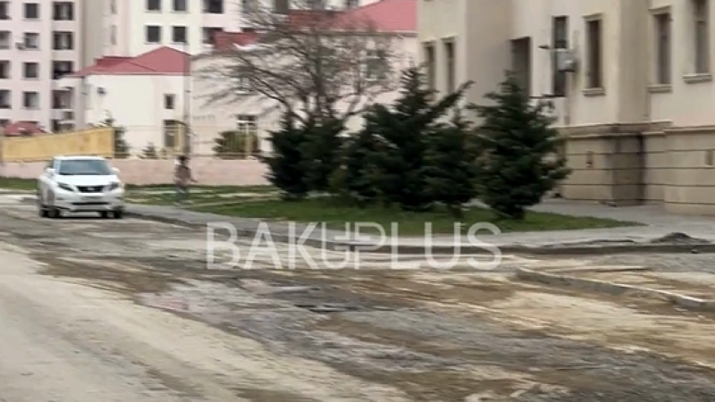 “Azərsu” yolu dağıdıb? - İDDİA + VİDEO - YENİLƏNİB