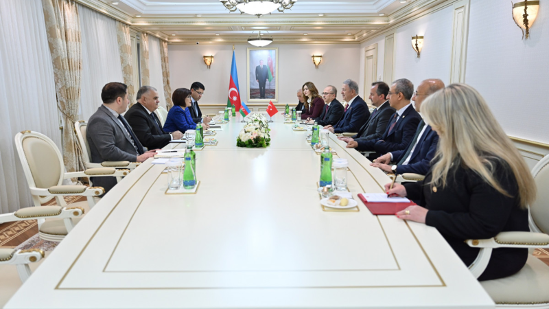 Sahibə Qafarova Hulusi Akar ilə görüşüb
