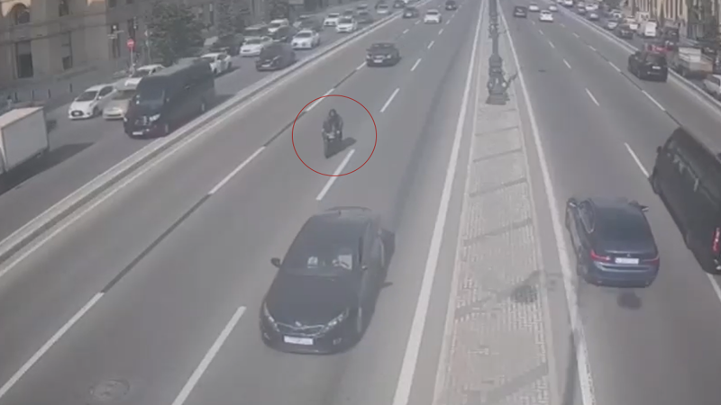 Narkotikin təsiri altında “avtoşluq” etdi, tutuldu - VİDEO