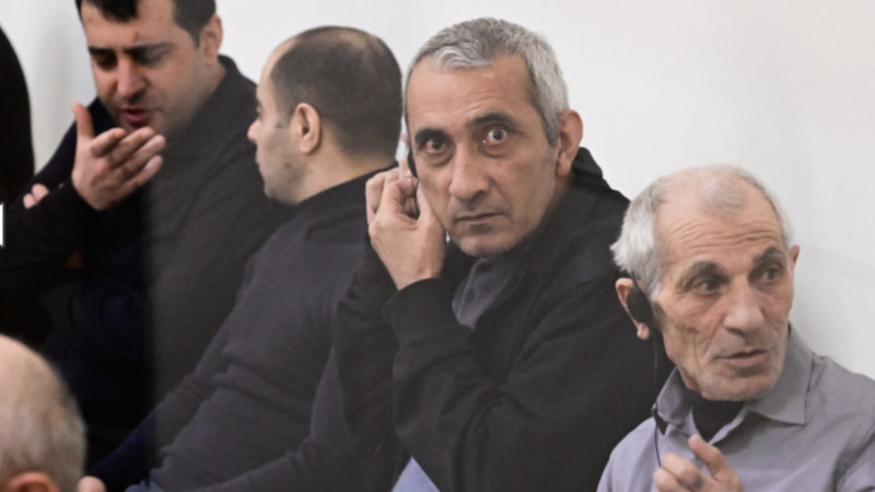 Bağanıs Ayrımda erməni hərbçilərin yandıraraq qətlə yetirdikləri 39 günlük körpə ilə bağlı videomateriallar məhkəmədə nümayiş etdirilib