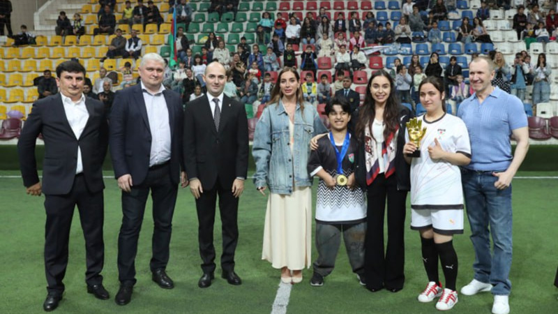 Leyla və Arzu Əliyevaların təşəbbüsü ilə uşaq evlərinin komandaları arasında turnir keçirilib - FOTO