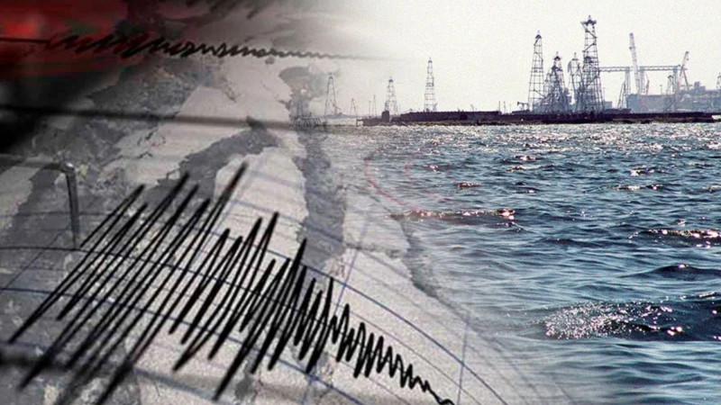 Xəzər dənizində zəlzələ olub