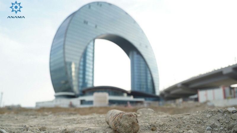 Bakıda top mərmisi tapılıb Bakıda top mərmisi tapılıb