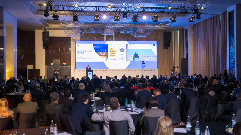 Bakıda IATA-nın Aviasiya Enerji Forumu işə başladı - FOTO