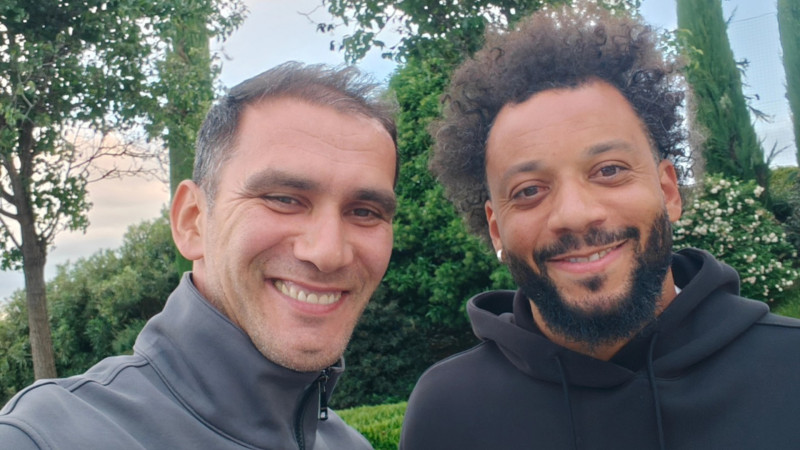 Millimizin sabiq üzvü Marselo ilə görüşdü