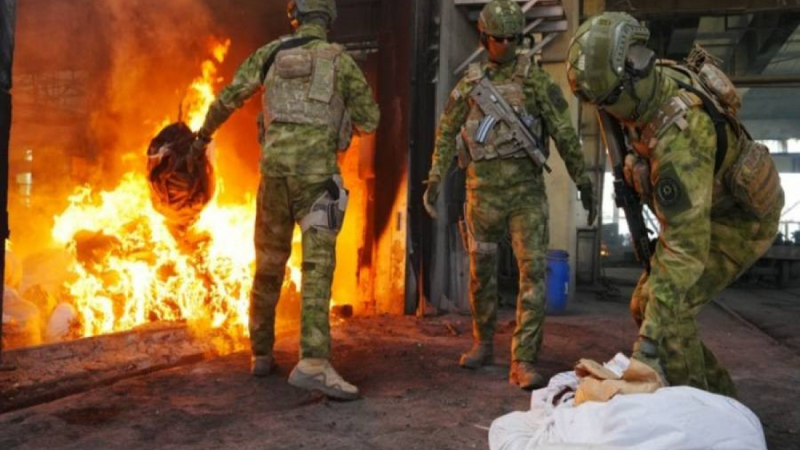 Bakıda milyonlarla manatlıq narkotik məhv edildi Bakıda milyonlarla manatlıq narkotik məhv edildi