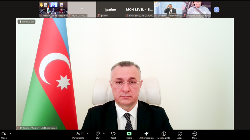 Qoşulmama Hərəkatına üzv dövlətlərin səhiyyə nazirlərinin onlayn iclası keçirilib Qoşulmama Hərəkatına üzv dövlətlərin səhiyyə nazirlərinin onlayn iclası keçirilib