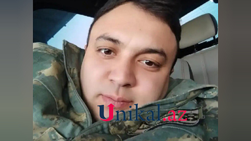 Hərbçimiz vəfat etdi
