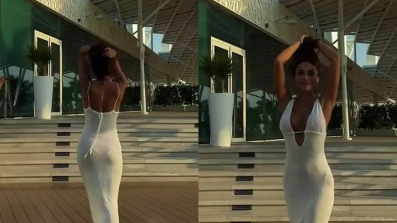 Pərvinin Abıyevanın Dubaydan istirahət videosu…