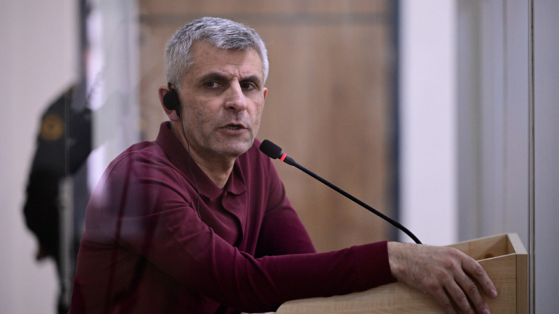 Məhkəmədə nümayiş olunan videomaterialda Davit İşxanyan Qarabağın Ermənistana birləşdirilməsini əsas məqsəd adlandırıb