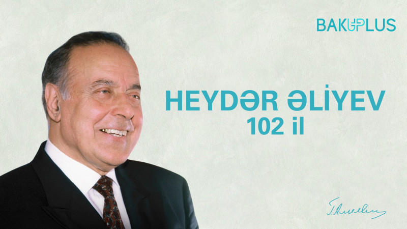 Ümummilli Lider Heydər Əliyevin doğum günüdür