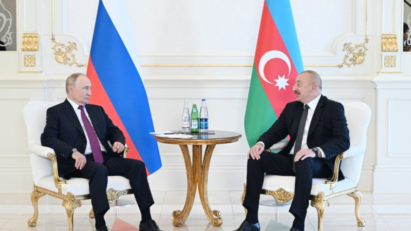 Azərbaycan Prezidenti Vladimir Putini təbrik edib