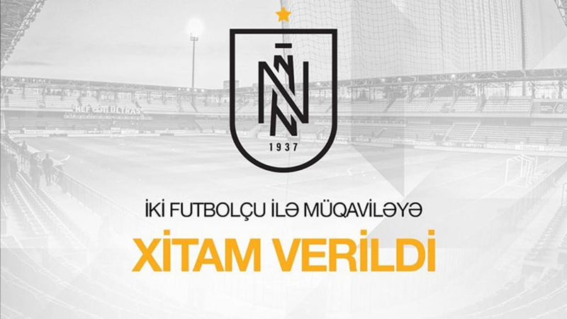“Neftçi” daha 2 futbolçu ilə yollarını ayırıb “Neftçi” daha 2 futbolçu ilə yollarını ayırıb