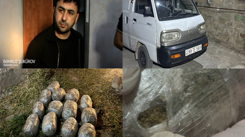 Bakıda ŞOK: Çörək maşınında narkotik daşıyırdı - VİDEO