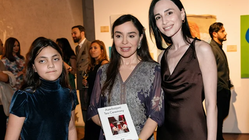 Leyla və Arzu Əliyevalar London Dizayn Biennalesində