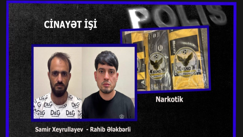 Bakıda polisin keçirdiyi əməliyyat zamanı 21 kq narkotik aşkarlanıb