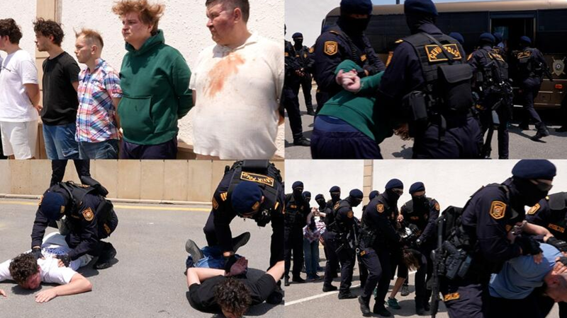 Bakıda Rusiya vətəndaşlarından ibarət cinayətkar dəstə saxlanıldı - FOTO+VİDEO