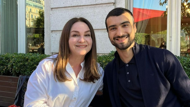 Mahir Emreli Məlahət Abbasovanın qonağı oldu