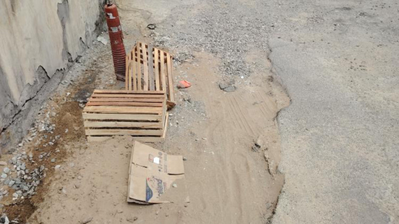 Qazdılar, getdilər – Yasamalda çuxurlarla dolu küçə