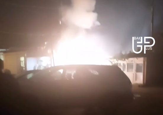 Marketin üzərində partlayış - Sakinlər təşvişə düşdü Marketin üzərində partlayış - Sakinlər təşvişə düşdü