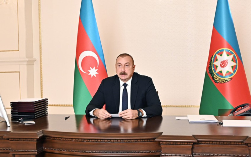 İlham Əliyev Qarabağı təbrik edib