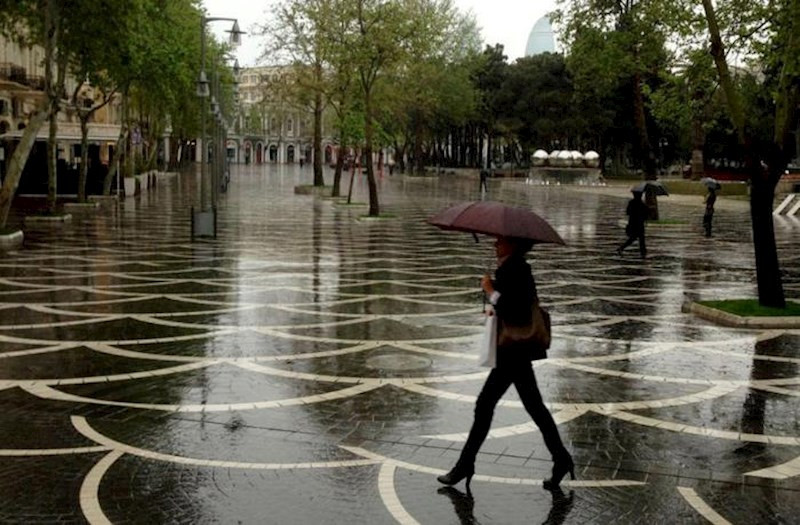 Sentyabrın son günündə Bakıda yağış yağacaq