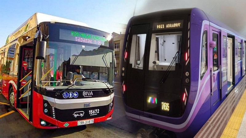 Avtobuslarda və metroda gedişhaqqı artırıldı